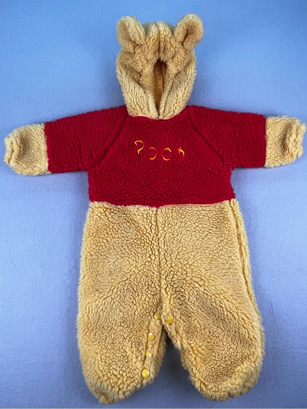 Vintage Disney Store Winnie The Pooh Bear Sz 12-24 Months Toddler Costume